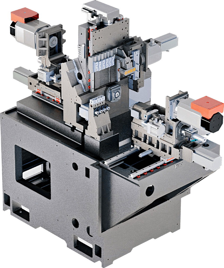 HIGH RIGIDITY MACHINE STRUCTURE