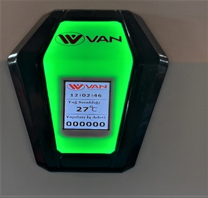 OIL HEAT AND PARTS COUNT DISPLAY